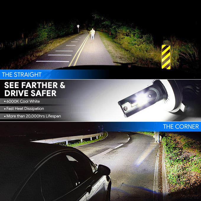 hid-880-slim-led-headlight-hi-low-beam-fog-lamp-light-bulb-conversion-kit-aluminum-pair-nvl-sls-880 - 7