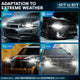 hid-9005-hb3-slim-led-headlight-hi-low-beam-fog-lamp-bulb-conversion-kit-aluminum-pair-nvl-sls-9005 - 5