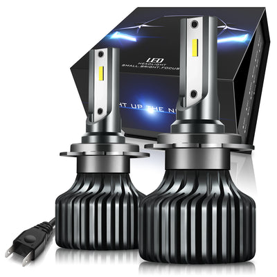 hid-h7-slim-led-headlight-hi-low-beam-fog-lamp-light-bulb-conversion-kit-aluminum-pair-nvl-sls-h7 - 1