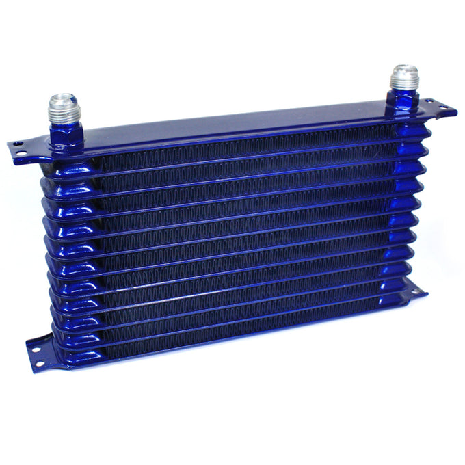 D-Motoring - Oil Cooler - 10 AN - 13.50 in. x 8.75 in. x 2.00 in. - 12-Row - Aluminum - Universal - 1