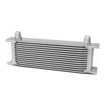 D-Motoring - Oil Cooler - 10 AN - 12-7/8 in. L X 2 in.W X 4-3/4 in. H - 13-Row - Aluminum - Universal - 1