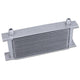 D-Motoring - Oil Cooler - 10 AN - 13.00 in. x 6.00 in. x 2.00 in. - 16-Row - Aluminum - Universal - 1
