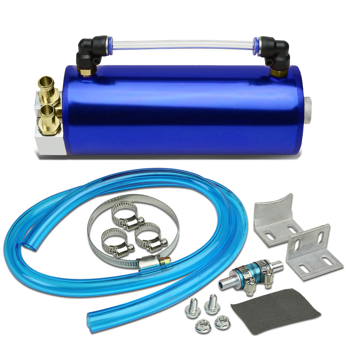 D-Motoring - Oil Catch Tank - Aluminum - Universal - 1