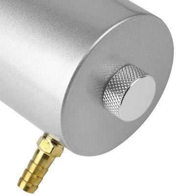 D-Motoring - Oil Catch Tank - 7.25 in. Height x 2.5 in. Diameter - Aluminum - 3
