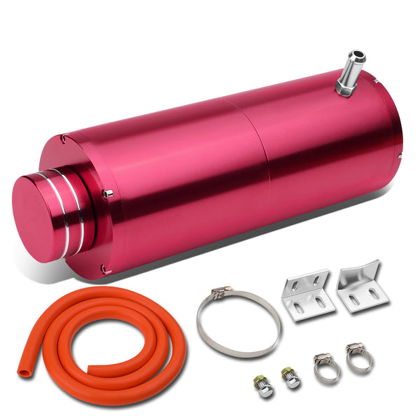 Universal Aluminum 3/8 in. Barb Coolant Recovery Overflow Tank - 8.5 i ...