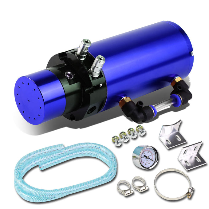 D-Motoring - Oil Catch Tank - 7 in. Height x 2.5 in. Diameter - Aluminum - 11