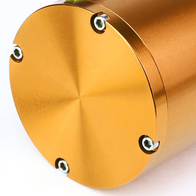 D-Motoring - Oil Catch Tank - 7 in. Height x 2.5 in. Diameter - Aluminum - 5