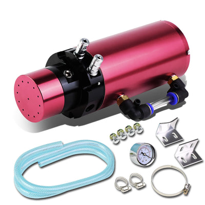 D-Motoring - Oil Catch Tank - 7 in. Height x 2.5 in. Diameter - Aluminum - 6