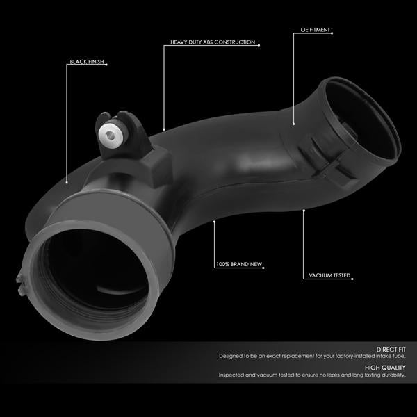D-Motoring - 03-07 Honda Accord 3.0L HybridEngine Air Intake Resonator Inlet Duct - Tube B - ABS - Plug-n-Play - 2