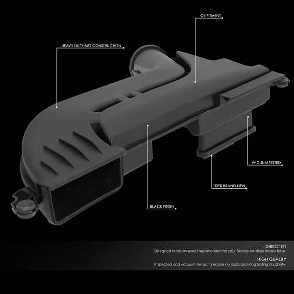 D-Motoring - 07-13 Nissan Altima Sedan Coupe 2.5LEngine Air Intake Resonator Inlet Duct - ABS - Plug-n-Play - 2