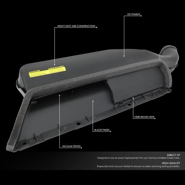 D-Motoring - 07-08 Nissan MaximaEngine Air Intake Resonator Inlet Duct - ABS - Plug-n-Play - 2