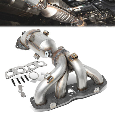 08-15 Nissan Rogue Select Altima 2.5L Catalytic Converter Exhaust Y-Pipe - Stainless Steel - OEM-CONV-006 - 1