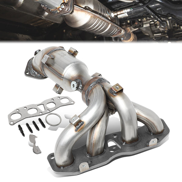 08-15 Nissan Rogue Select Altima 2.5L Catalytic Converter Exhaust Y-Pipe - Stainless Steel - OEM-CONV-006 - 1