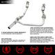 Factory Replacement Catalytic Converter <BR>07-09 Jeep Wrangler JK 3.8L