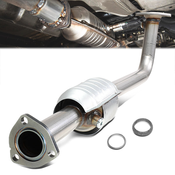 01-05 Honda Civic Ex Gx Catalytic Converter Exhaust Y-Pipe - Stainless Steel - OEM-CONV-018 - 1