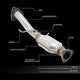 Factory Replacement Catalytic Converter <BR>96-99 Chevy Blazer GMC Jimmy 4.3L V6