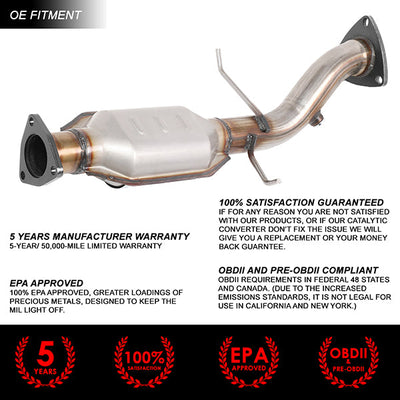 Factory Replacement Catalytic Converter <BR>96-99 Chevy Blazer GMC Jimmy 4.3L V6