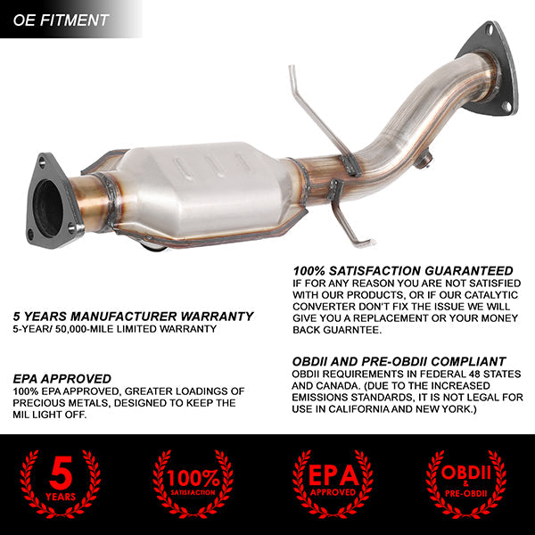 Factory Replacement Catalytic Converter <BR>96-99 Chevy Blazer GMC Jimmy 4.3L V6