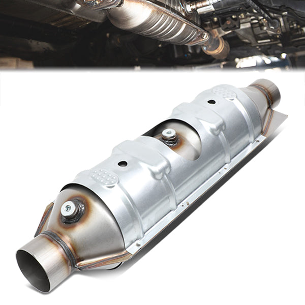 05-07 Ford F250 F350 Super Duty 5.4L 6.8L Catalytic Converter Exhaust Y-Pipe - Stainless Steel - OEM-CONV-022 - 1