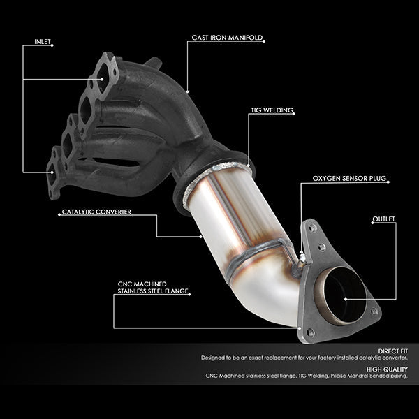 Factory Replacement Catalytic Converter <BR>07-12 Chevy Colorado GMC Canyon 2.9L