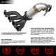 Factory Replacement Catalytic Converter <BR>07-12 Chevy Colorado GMC Canyon 2.9L