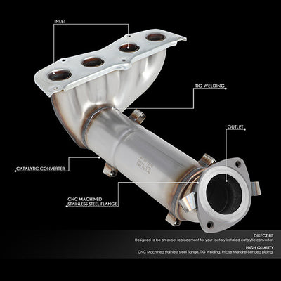 Factory Replacement Catalytic Converter <BR>07-11 Toyota Camry 2.4L Hybrid