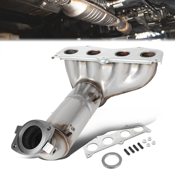 02-09 Toyota Camry 2.4 PZEV Catalytic Converter Exhaust Y-Pipe - Stainless Steel - OEM-CONV-030 - 1