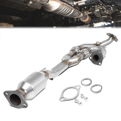 04-09 Nissan Quest Maxima Altima V6 Catalytic Converter Exhaust Y-Pipe - Stainless Steel - OEM-CONV-033 - 1