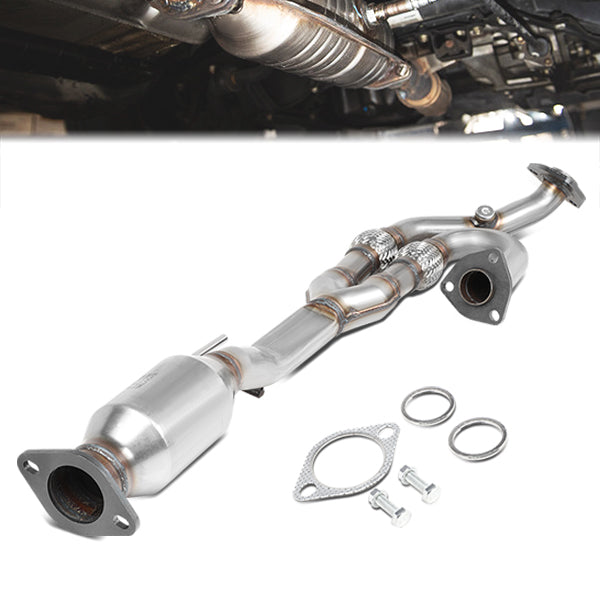 04-09 Nissan Quest Maxima Altima V6 Catalytic Converter Exhaust Y-Pipe - Stainless Steel - OEM-CONV-033 - 1