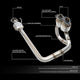 Factory Replacement Catalytic Converter <BR>04-06 Jeep Wrangler TJ 4.0L Y-Pipe