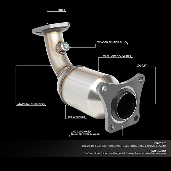 Factory Replacement Catalytic Converter <BR>04-06 Nissan Maxima Altima V6 5-Speed AT