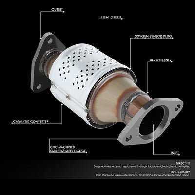 Factory Replacement Catalytic Converter <BR>05-18 Nissan Frontier 05-12 Pathfinder Xterra 4.0L