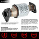 Factory Replacement Catalytic Converter <BR>05-18 Nissan Frontier 05-12 Pathfinder Xterra 4.0L