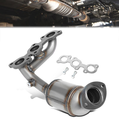 04-07 Toyota Highlander Sienna AWD Catalytic Converter Exhaust Y-Pipe - Stainless Steel - OEM-CONV-042 - 1