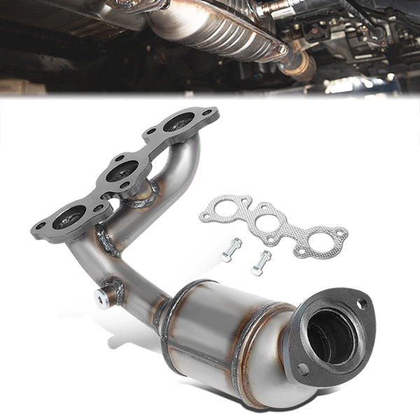 04-07 Toyota Highlander Sienna AWD Catalytic Converter Exhaust Y-Pipe - Stainless Steel - OEM-CONV-042 - 1