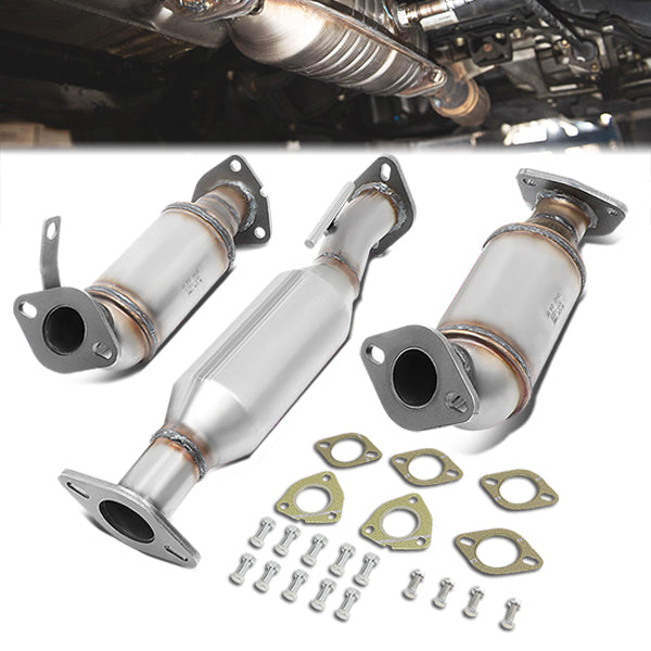 07-15 Acadia Traverse Outlook 3.6L Catalytic Converter Exhaust Y-Pipe - Stainless Steel - OEM-CONV-044 - 1