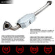 Factory Replacement Catalytic Converter <BR>05-07 Toyota Sequoia 4.7L