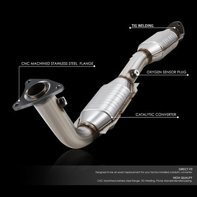 Factory Replacement Catalytic Converter <BR>07-19 Toyota Tundra, 08-18 Sequoia 4.6L 5.7L
