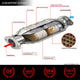 Factory Replacement Catalytic Converter <BR>04-09 Toyota Prius