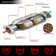 Factory Replacement Catalytic Converter <BR>08-13 Nissan Rogue 14-15 Rogue Select