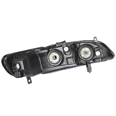 98-02 Honda Accord Headlight - Clear/Amber - OE Style - Left Side - OEM-HL-0001-L - 4
