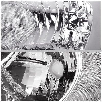 03-07 Honda Accord Headlight - Clear/Amber - OE Style - Left Side - OEM-HL-0002-L - 2