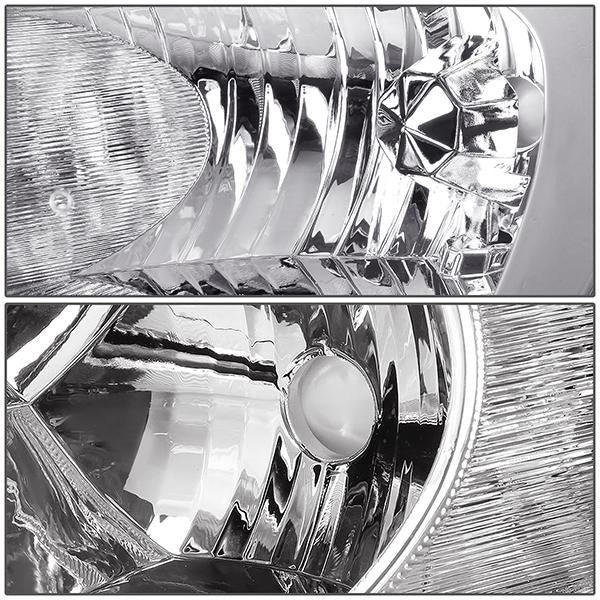 03-07 Honda Accord Headlight - Clear/Amber - OE Style - Left Side - OEM-HL-0002-L - 2