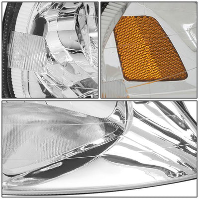 99-00 Honda Civic Headlight - Clear/Amber - OE Style - Right Side - OEM-HL-0006-R - 3