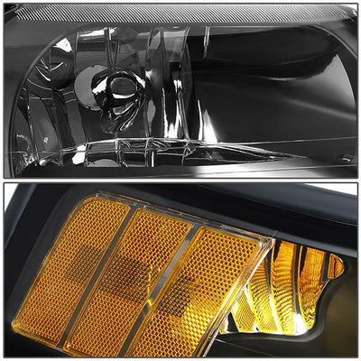 99-04 Ford Mustang Headlight - Clear/Amber - OE Style - Right Side - OEM-HL-0014-R - 3