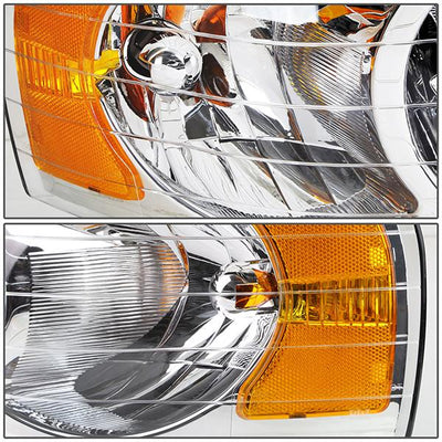 02-05 Dodge Ram Truck Headlight - Clear/Amber - OE Style - Right Side - OEM-HL-0015-R - 3