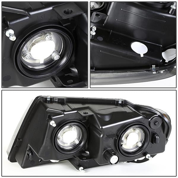 99-04 Jeep Grand Cherokee WJ Headlight - Clear/Amber - OE Style - Right Side - OEM-HL-0021-R - 4