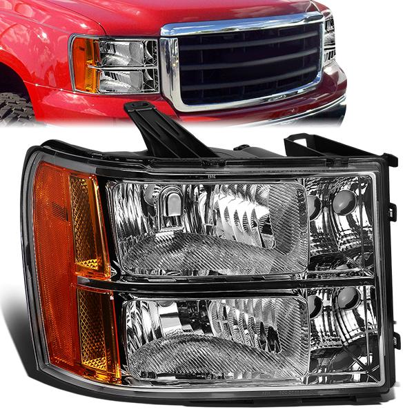 Factory Style Headlight (Right) 07-13 GMC Sierra 1500, 07-14 2500/3500