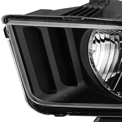 05-09 Ford Mustang Headlight - Clear/Amber - OE Style - Left Side - OEM-HL-0032-L - 3
