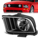05-09 Ford Mustang Headlight - Clear/Amber - OE Style - Left Side - OEM-HL-0032-L - 1